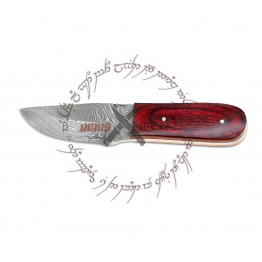 Rebel Wolf Smugglers Magnum Damascus Forged Knife